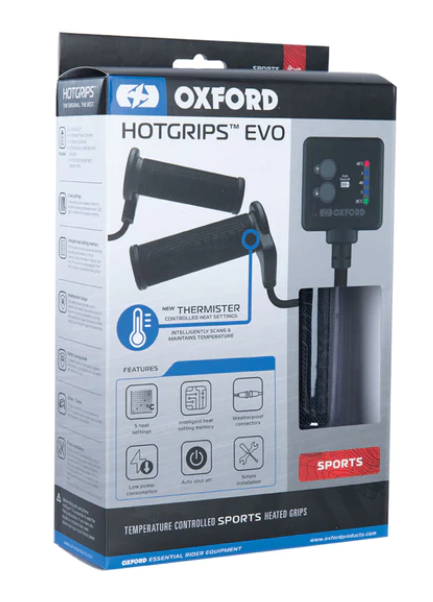 Oxford Evo Hot Grips Sports - V9 Thermistor Switch