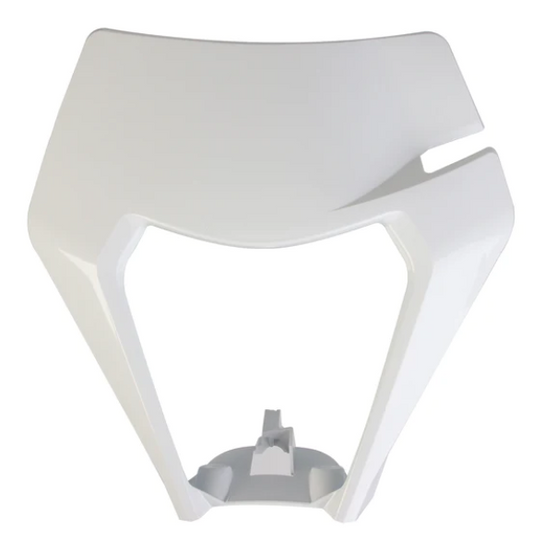 POLISPORT NUM PLT/ HL MASK KTM EXC/EXC-F 20-21 WHT20