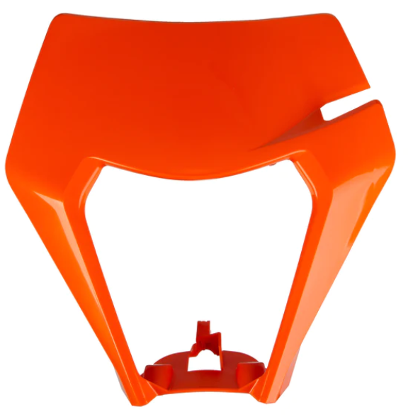 POLISPORT NUM PLT/ HL MASK KTM EXC/EXC-F 20-21 ORG-K16