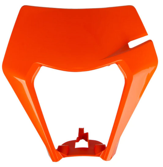 POLISPORT NUM PLT/ HL MASK KTM EXC/EXC-F 20-21 ORG-K16