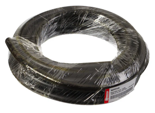 WHITES FUEL HOSE - 8MM (5/16) BLK (25FT ROLL / 7.6M)-NOT EFI