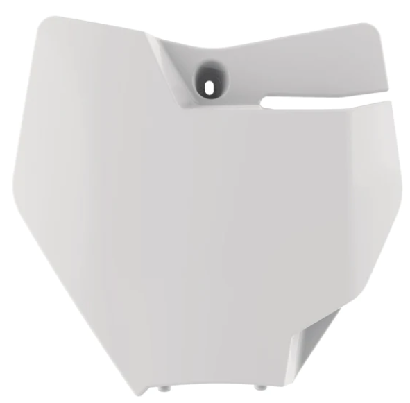 NUMBER PLATE KTM 85SX 18- WHT