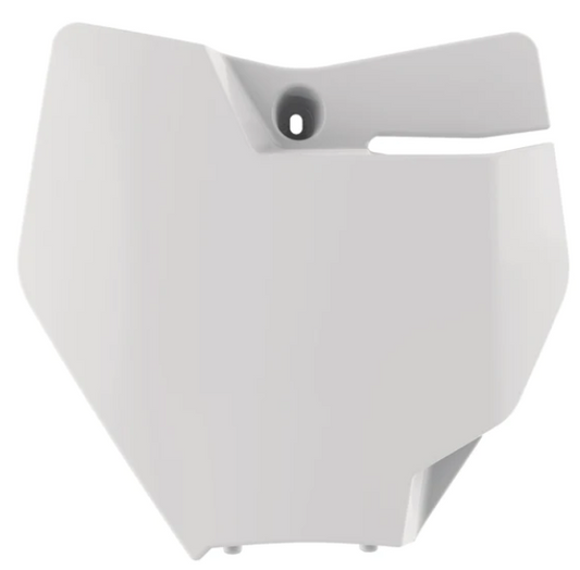 NUMBER PLATE KTM 85SX 18- WHT
