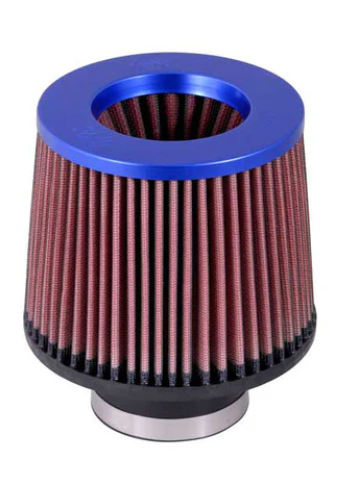 K&N FILTER UNI RevCone F76mm x DT152/133mm x H127mm BLU NLA