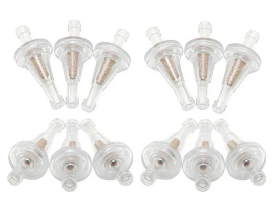 12 Fuel Filters,1/4" Flg,1.25l K81-0220 Card