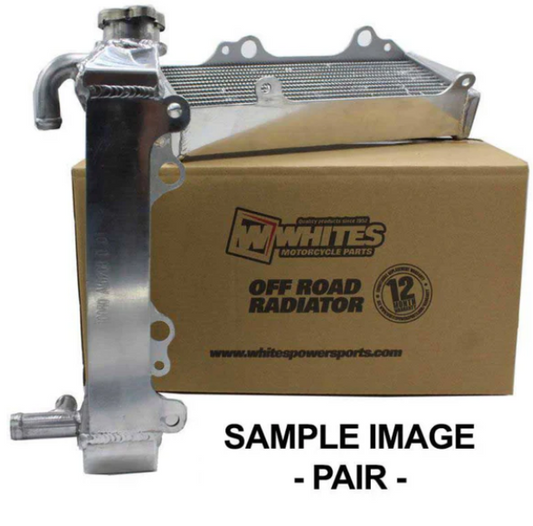 WHITES RADIATORS HON CRF450X 05-17 PAIR