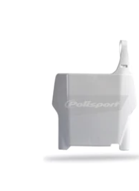 NUMBER PLATE CR125/250/F450R 04-07 WHT