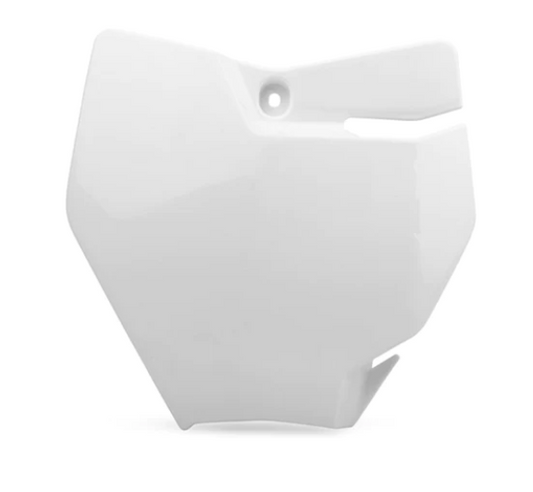 NUMBER PLATE KTM 65SX 16- WHT
