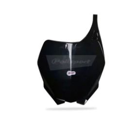 NUMBER PLATE YAM YZ125/250 05-14 /450F 06-09 BLK