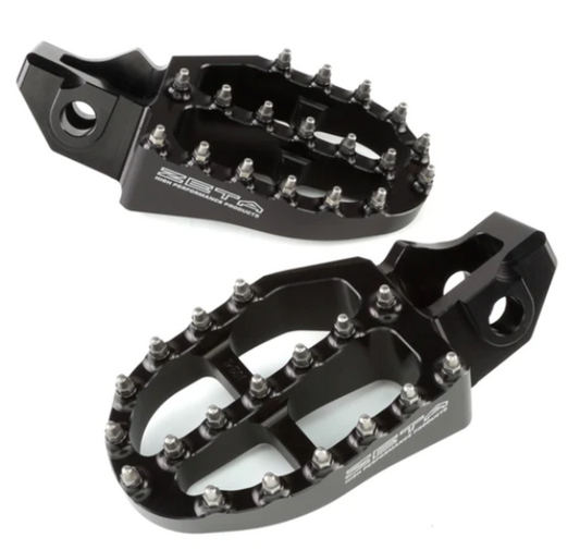 Zeta Aluminum Footpegs KTM SX '16-Black