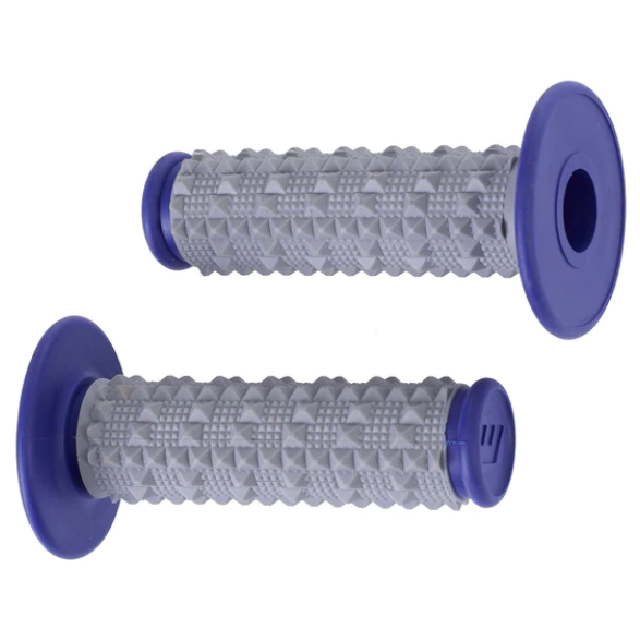 Whites MX Large Diamond Grip Grey/Blue