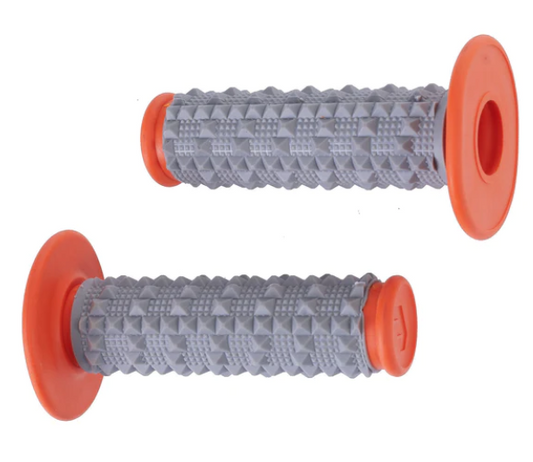 Whites MX Large Diamond Grip Grey/Orange