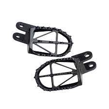 DRC Wide Foot Pegs CRMO U-Wide