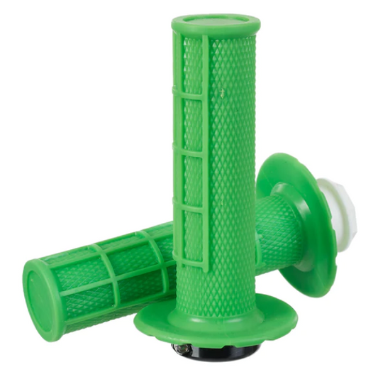 Whites Lock On Grips - Half Waffle - Green