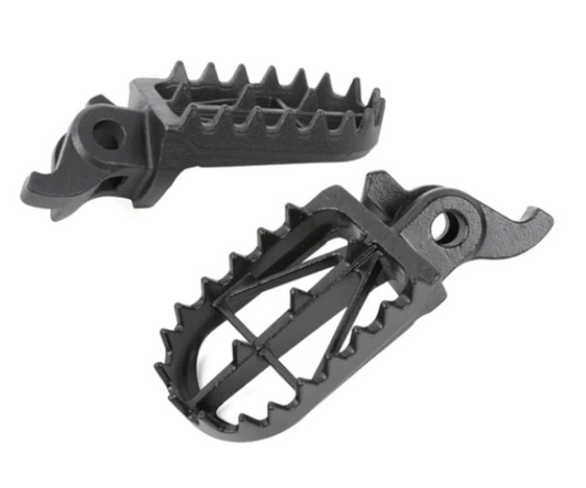 DRC Wide Footpegs CRMO Mid Hon