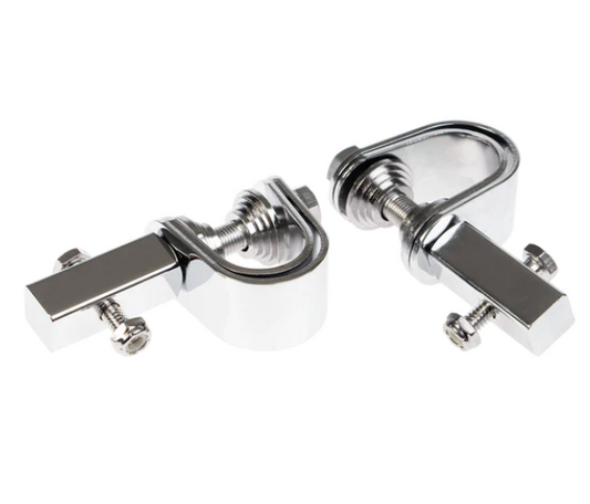 Whites Footpeg Clamp & Mount Circular