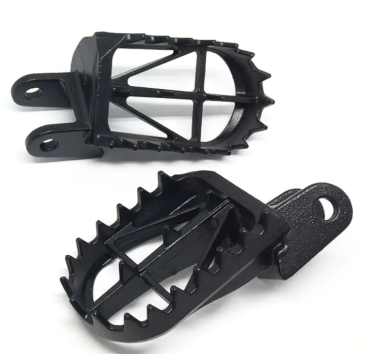 DRC Wide Footpegs CRMO Mid XR250/Motard/Baja, XR250R/400R '95