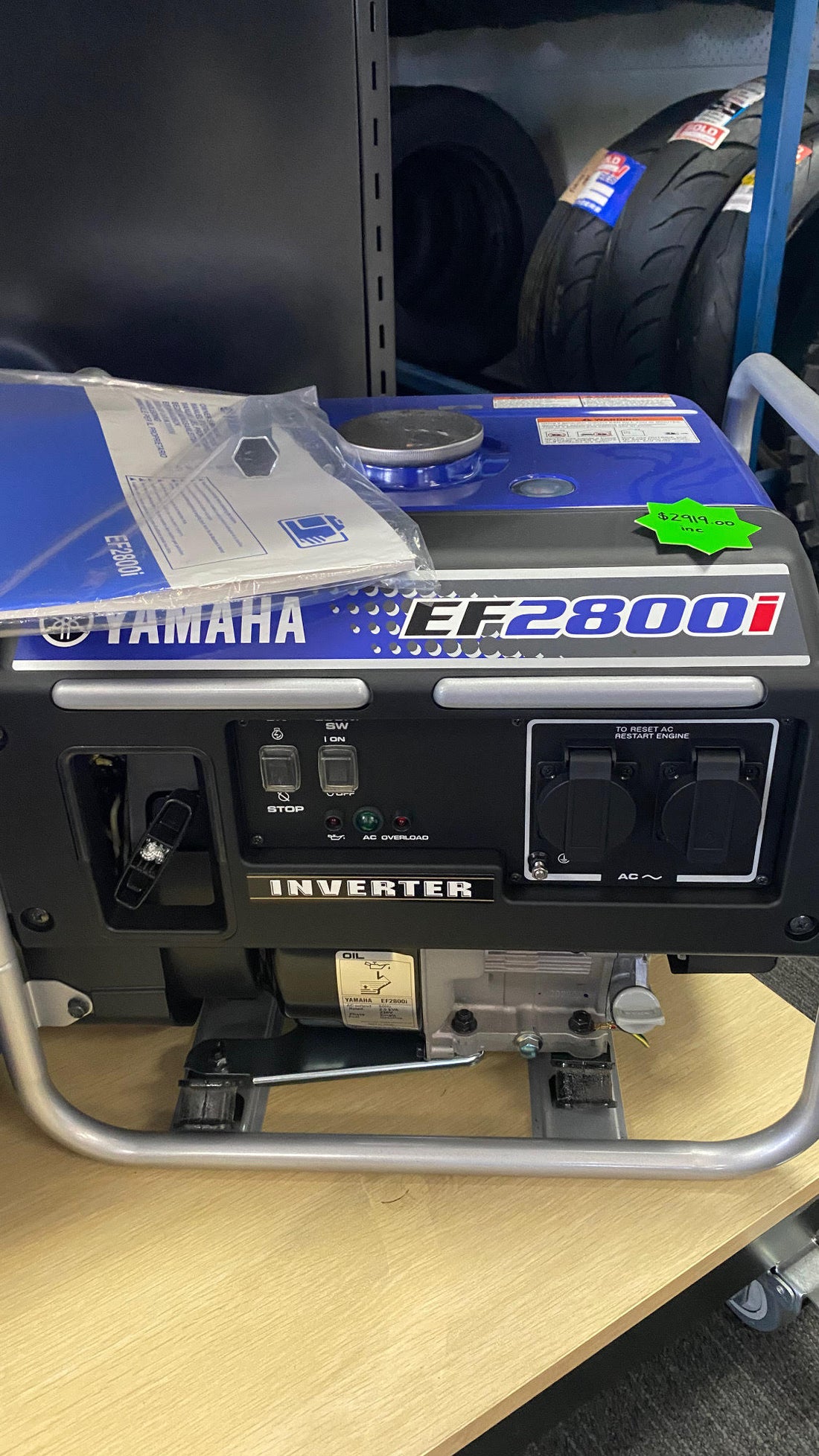 Yamaha EF2800I Inverter Generator Kaitaia Motorcycles
