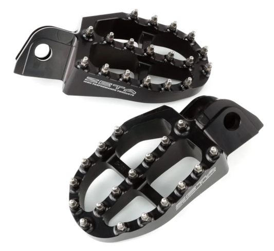 Zeta Aluminum Footpegs KTM SX -'15 Black