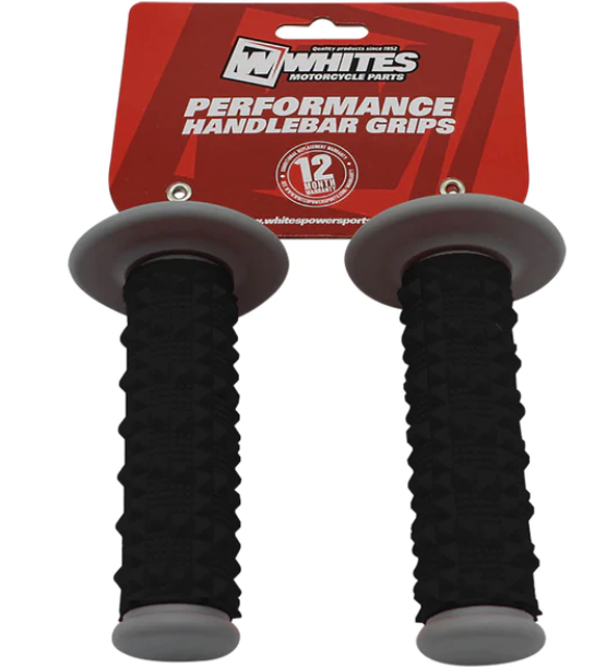 Whites Grip MX Full Diamond - Grey/Black