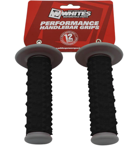 Whites Grip MX Full Diamond - Grey/Black