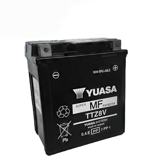 YUASA - TTZ8V Non-DG Factory Sealed Battery