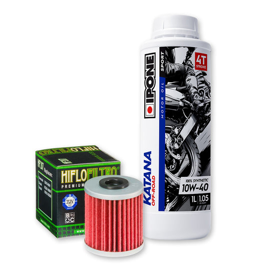 Suzuki Oil Change Kit - HIFLO HF207 / IPONE 801104