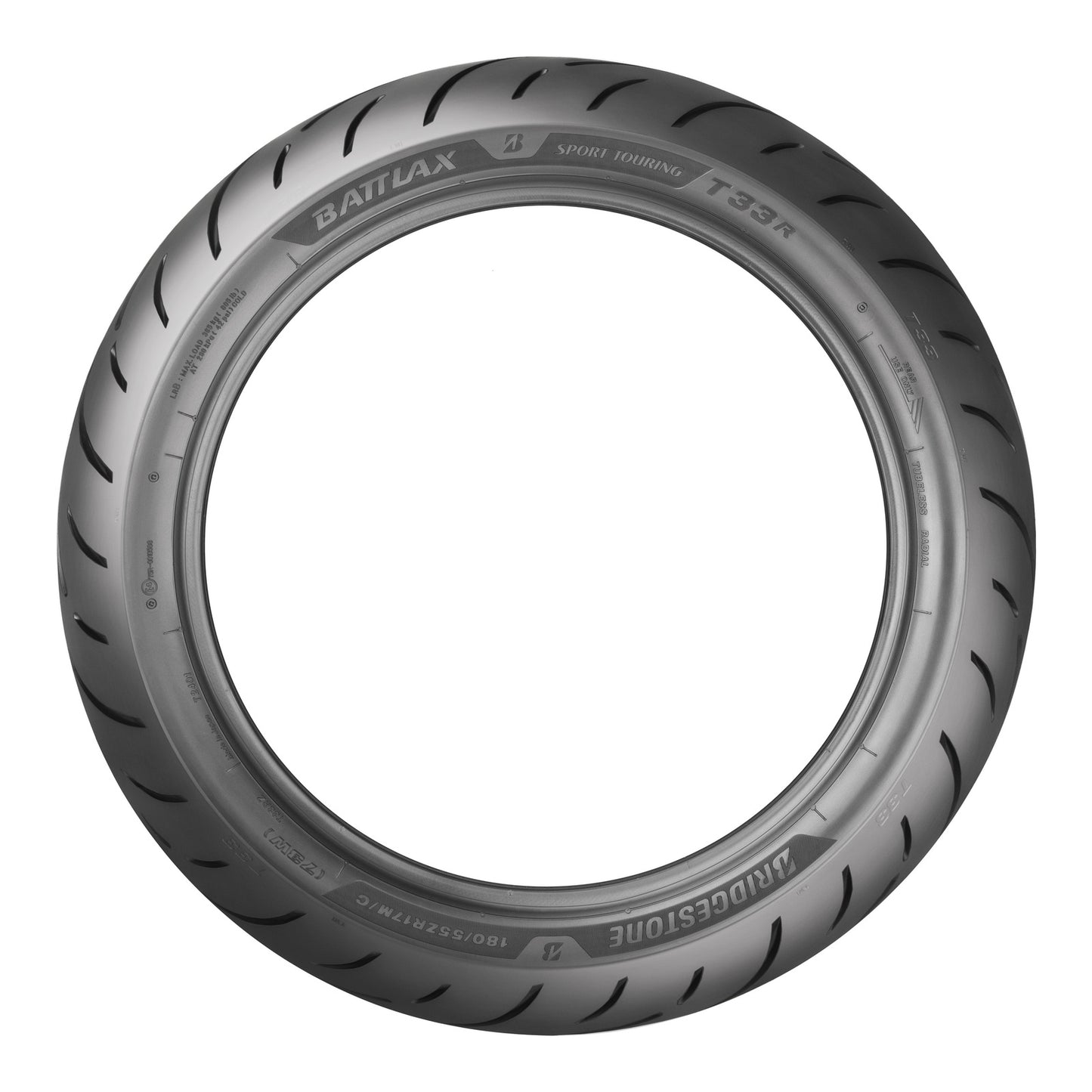 Bridgestone Battlax T33 190/55ZR17 Rear Sport Touring Tyre (75W)