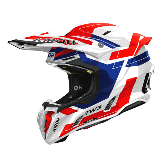 AIROH Twist 3 - Dynasty - Red Blue Gloss