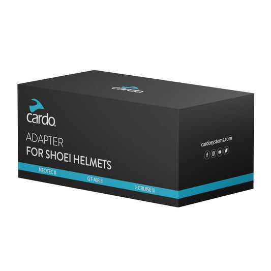 Cardo Adapter for Shoei Gen 2 Helmets: Neotec II, GT-Air II, J-Cruise II