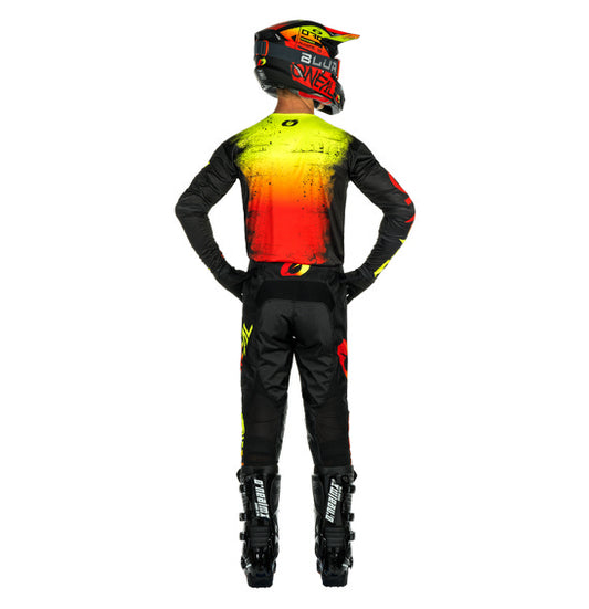 O'Neal 2026 Youth MAYHEM Scarz Pant - Black/Red