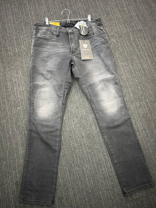 S36 Brentwood Men’s Jeans S/leg Med Grey | Kaitaia Motorcycles