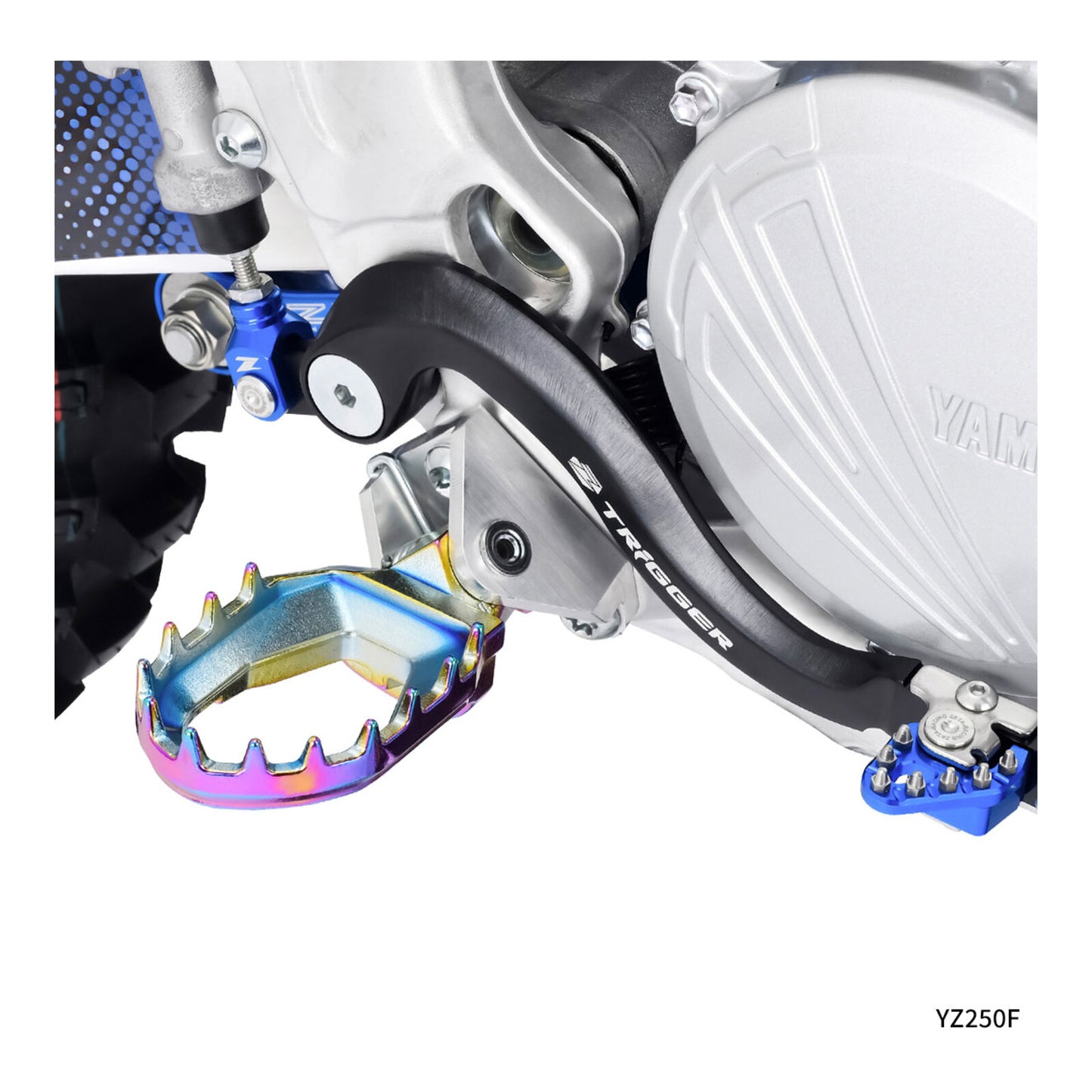 Zeta Max Foot Pegs YZ – Oilslick