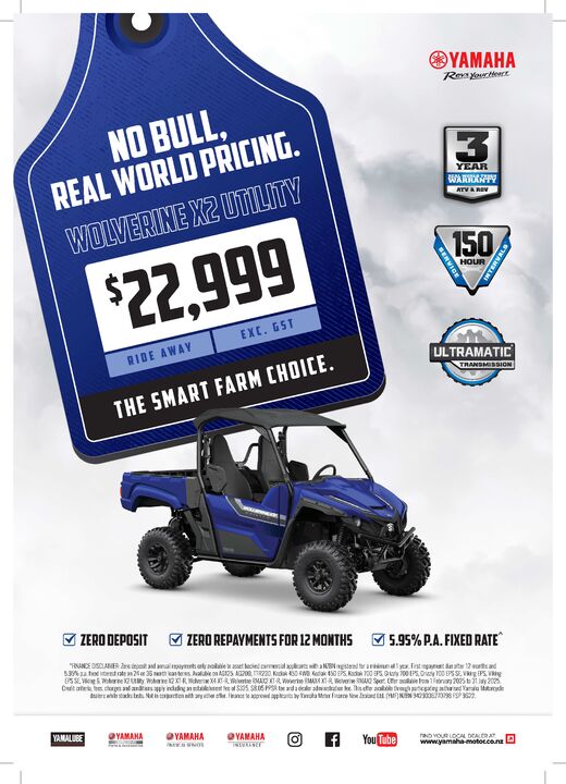 Yamaha Motorcycle Promotions