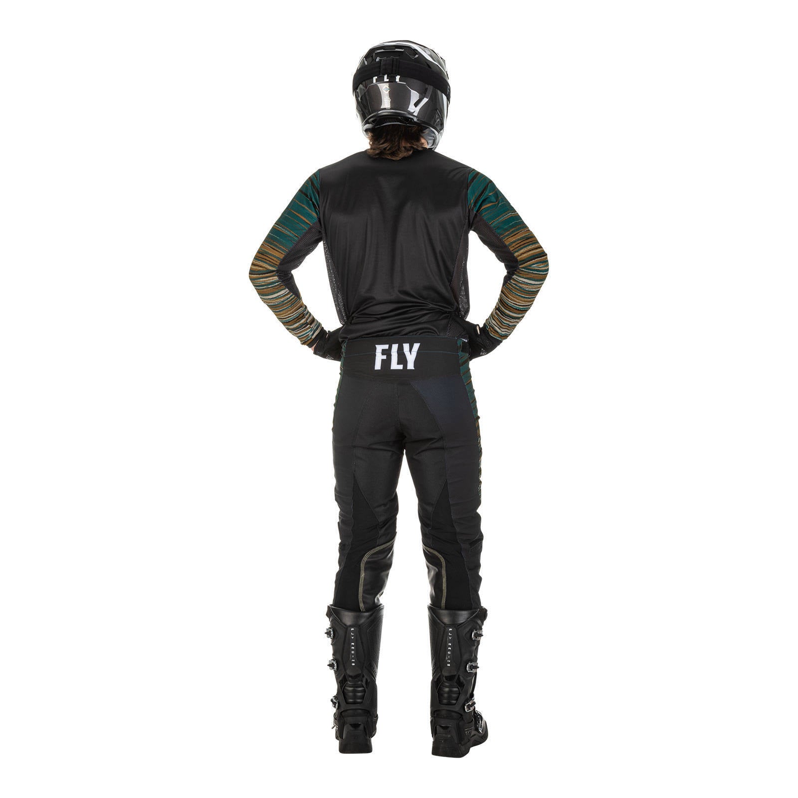 Fly Racing Kinetic Wave Pant - Black / Rum