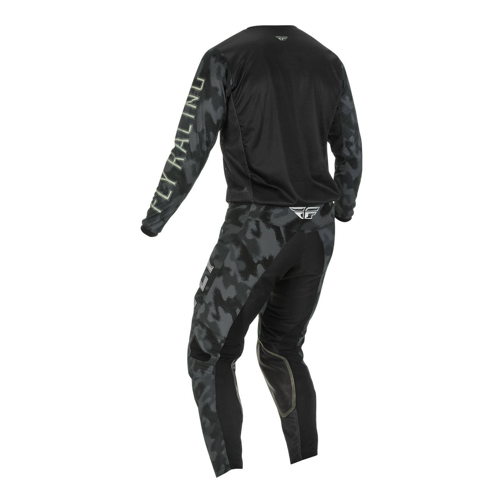 Fly Racing Kinetic Special Edition Tactic Pant - Black / Grey Camo