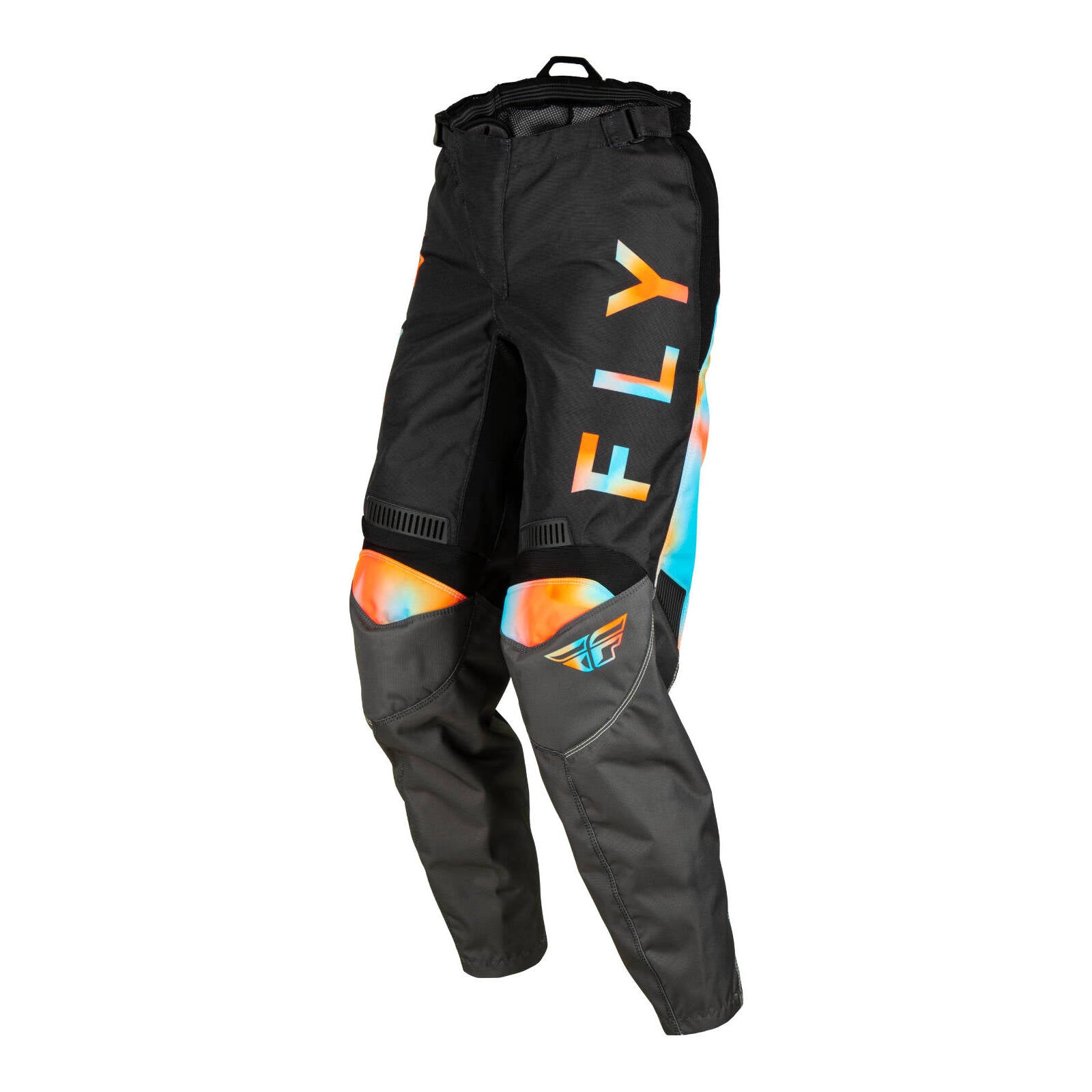 Fly Racing Ladies F-16 Pant - Grey / Pink / Blue