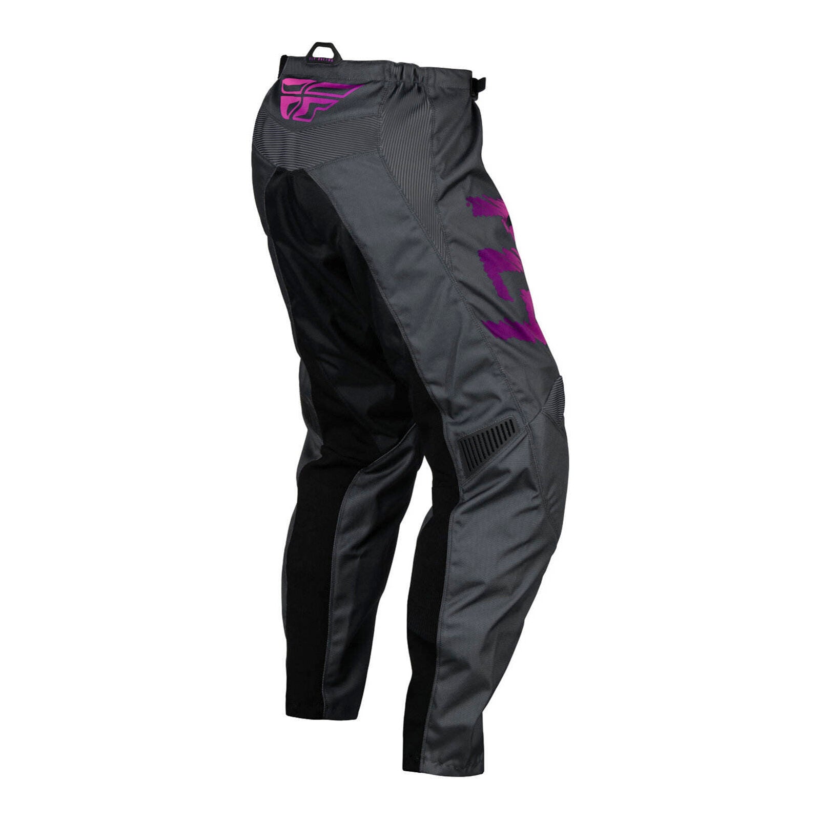 FLY Racing Youth F-16 Pants - Grey / Charcoal / Pink
