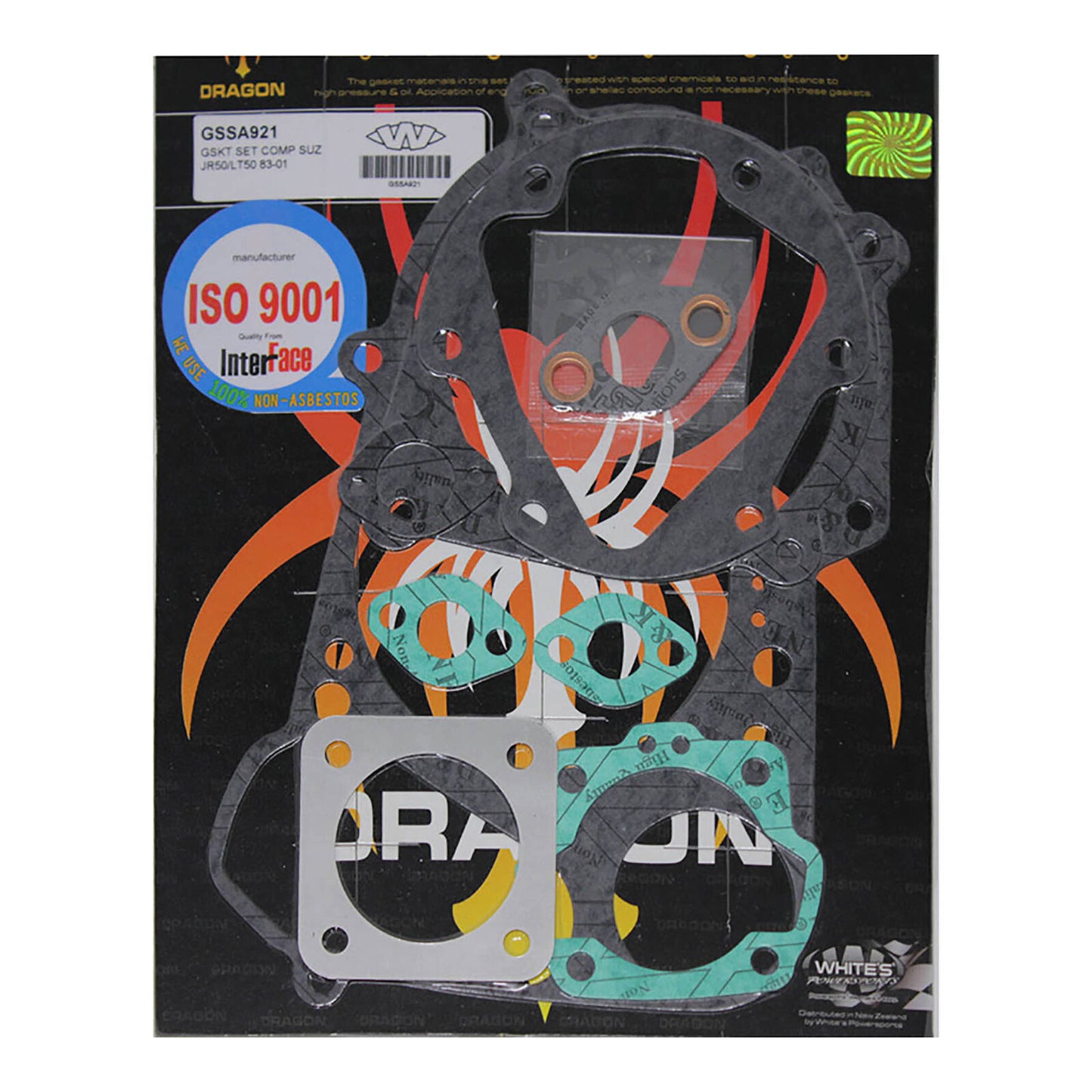 Whites Complete Gasket Set Suzuki JR50 '85-'06