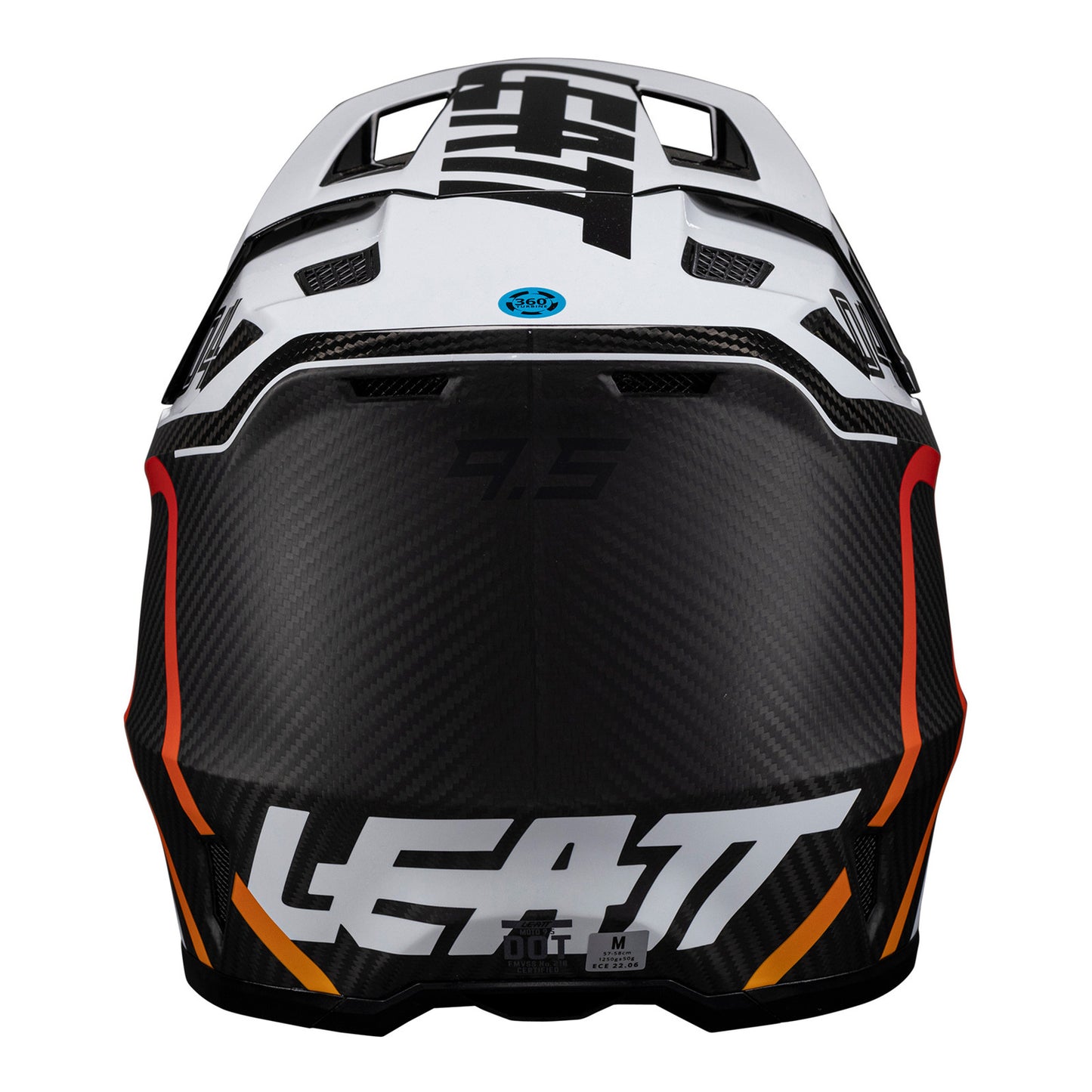 Leatt 2025 9.5 Helmet Kit - Carbon / White