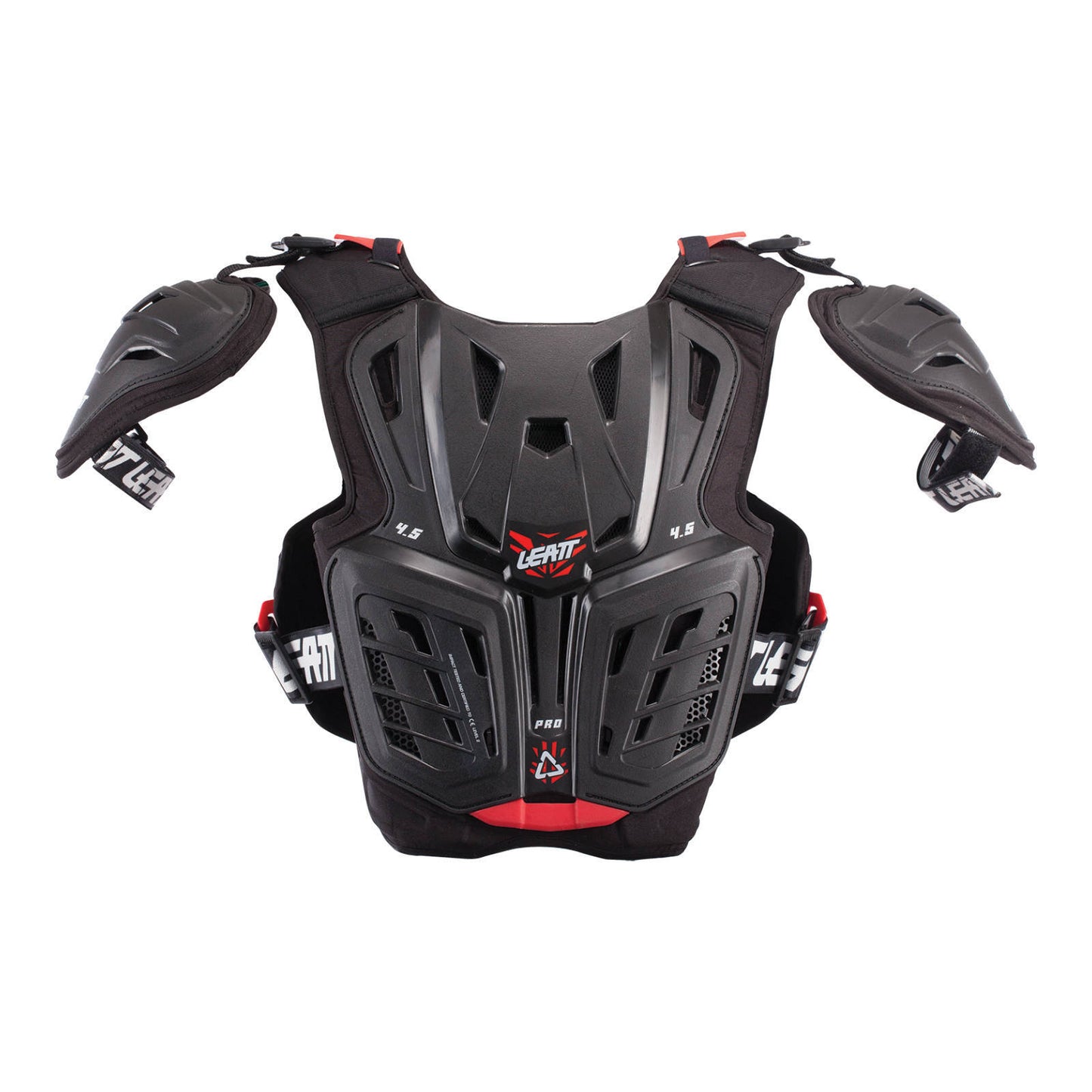Leatt 4.5 Junior Chest Protector Pro - Black / Red
