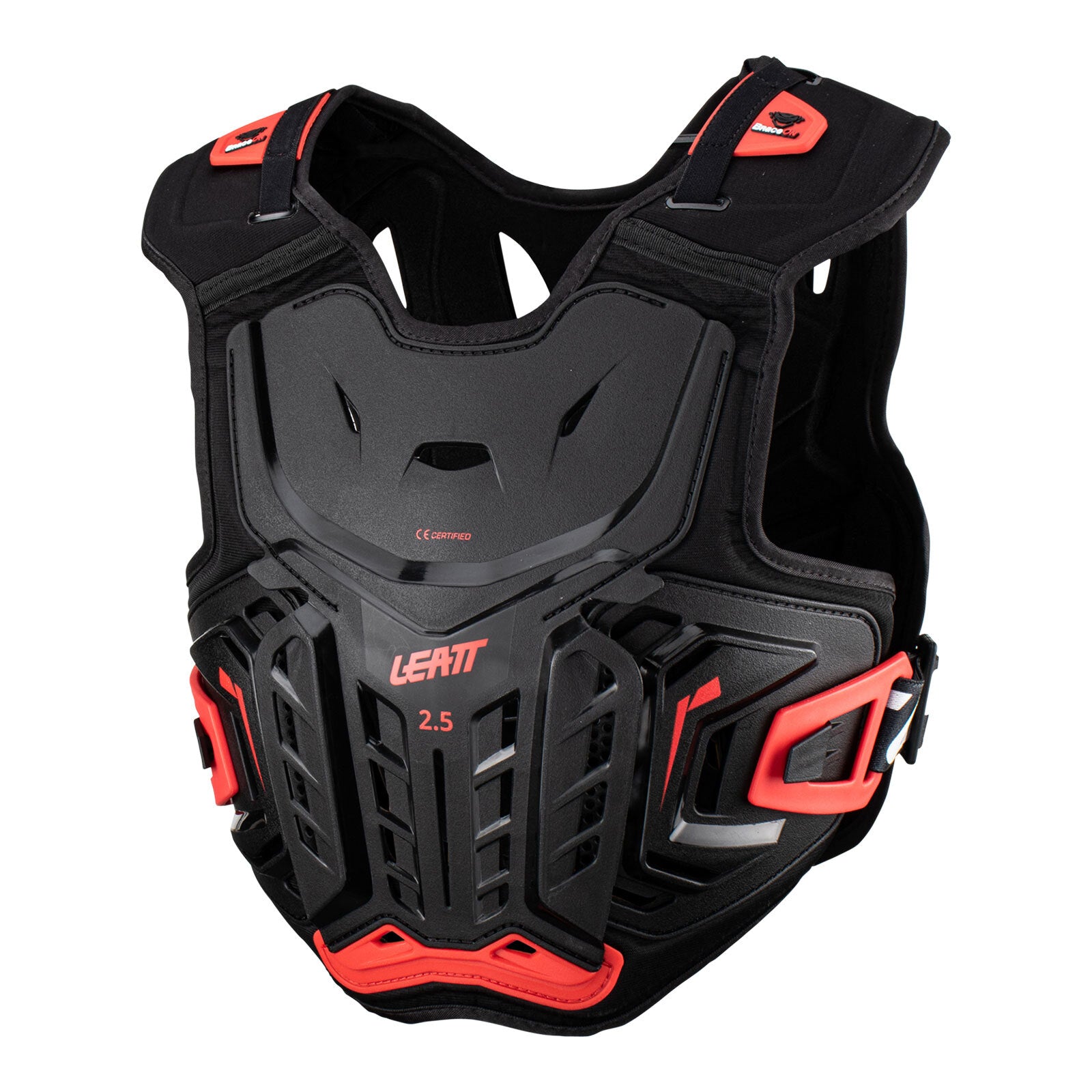 Leatt 2.5 Junior Chest Protector - Black / Red