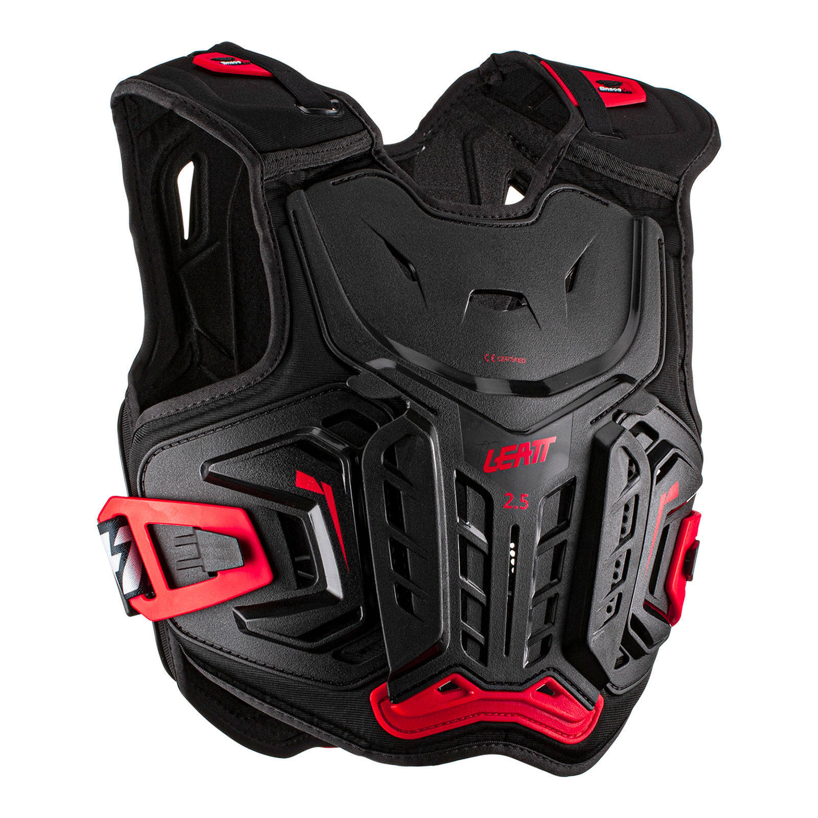Leatt 2.5 Junior Chest Protector - Black / Red