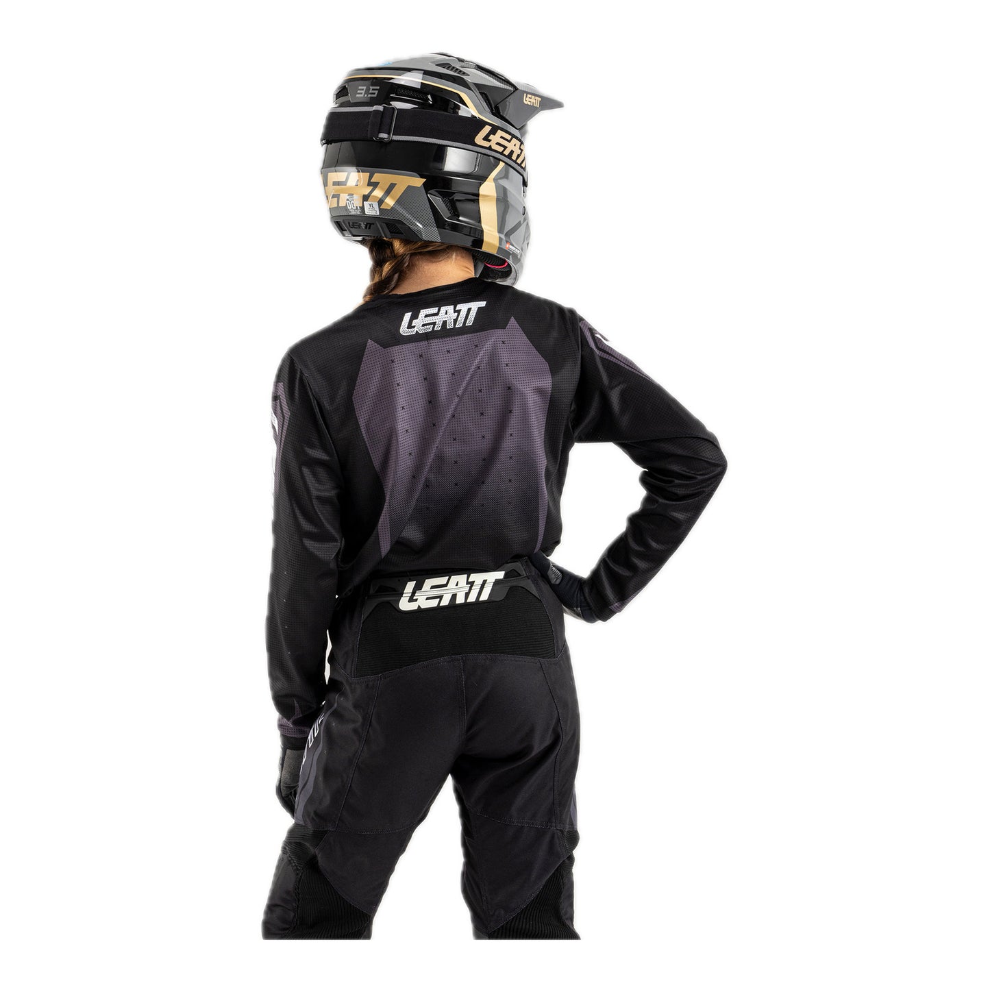 Leatt 2025 3.5 Junior Ride Kit - Black