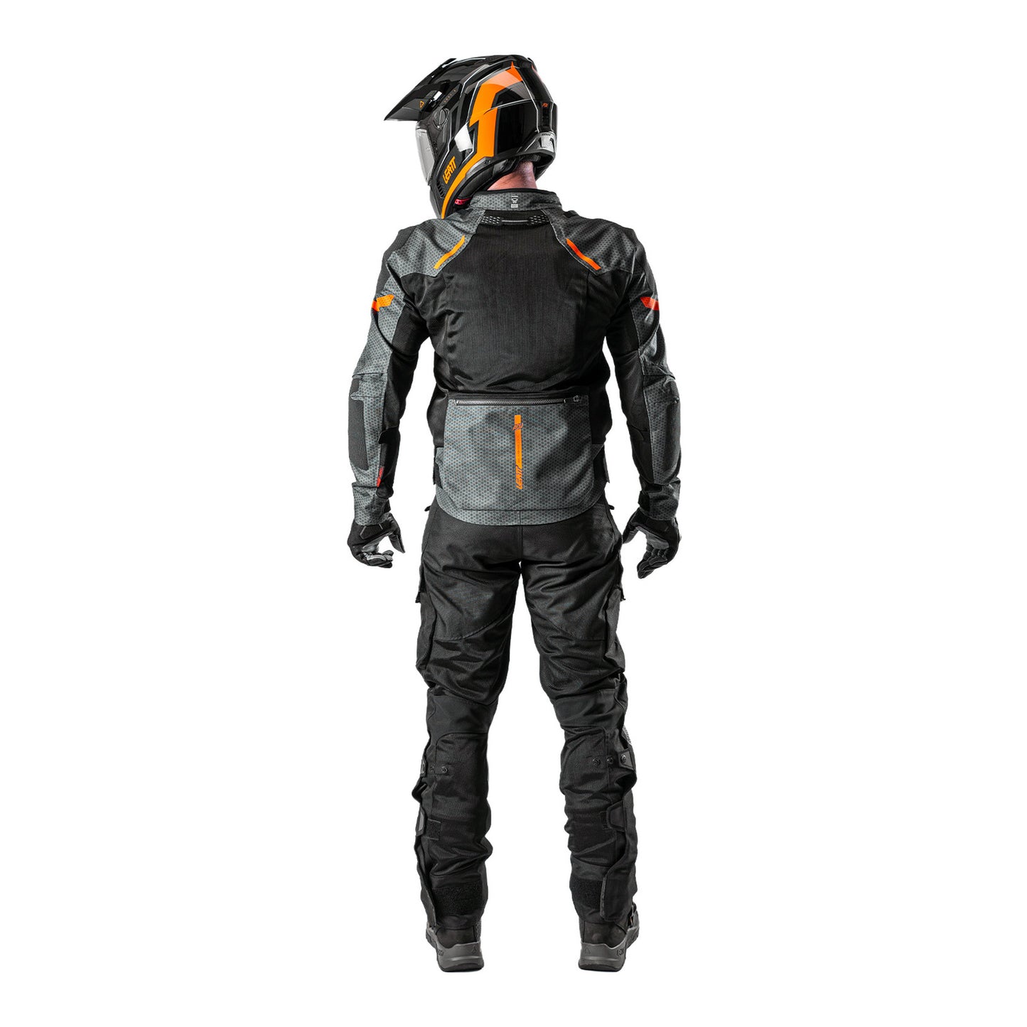 Leatt 4.5 ADV FlowTour Jacket (Short) - Iron Grey