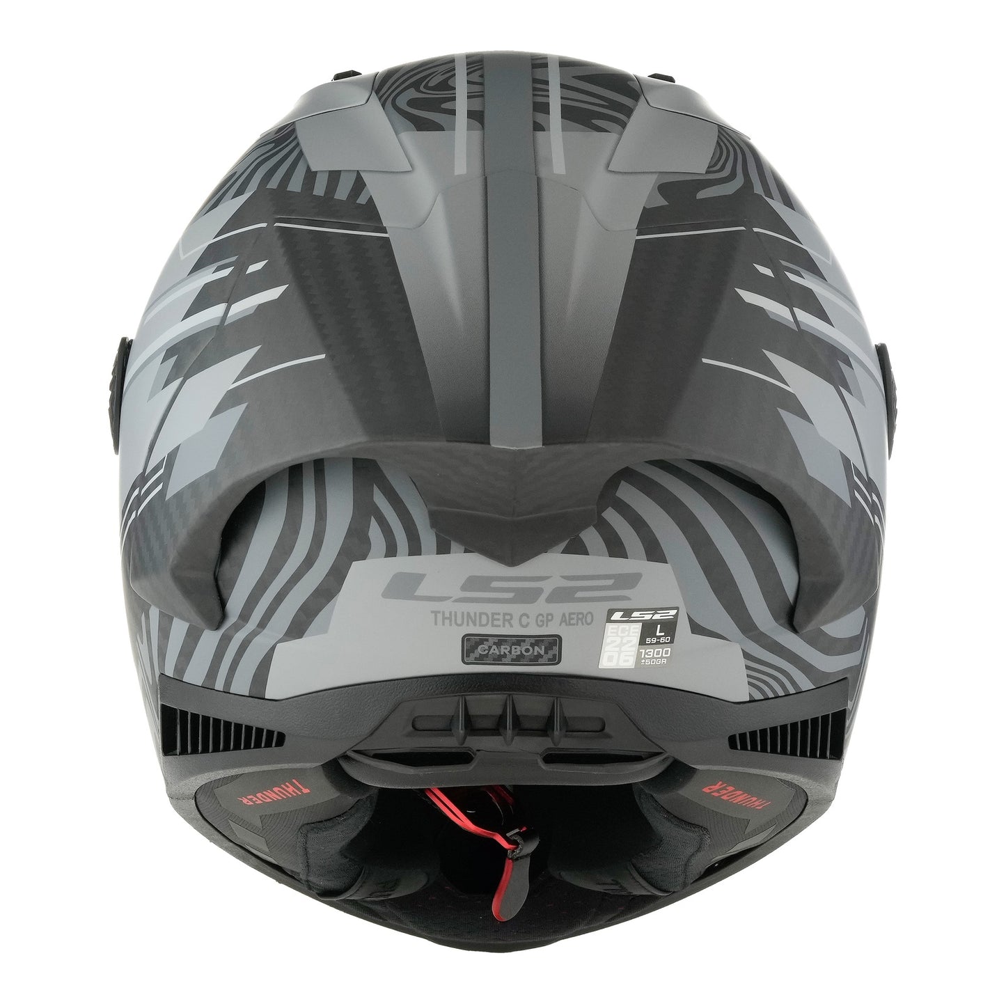 LS2 FF805 Thunder GP Aero Helmet - Polar