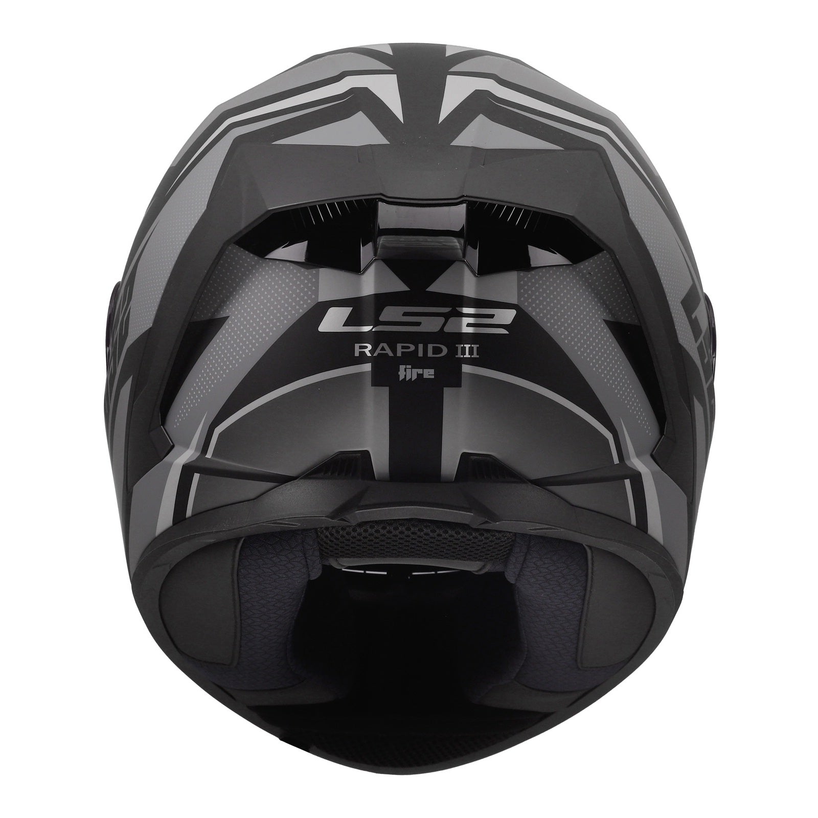 LS2 FF820 Rapid III Xtrem Helmet - Black / Grey