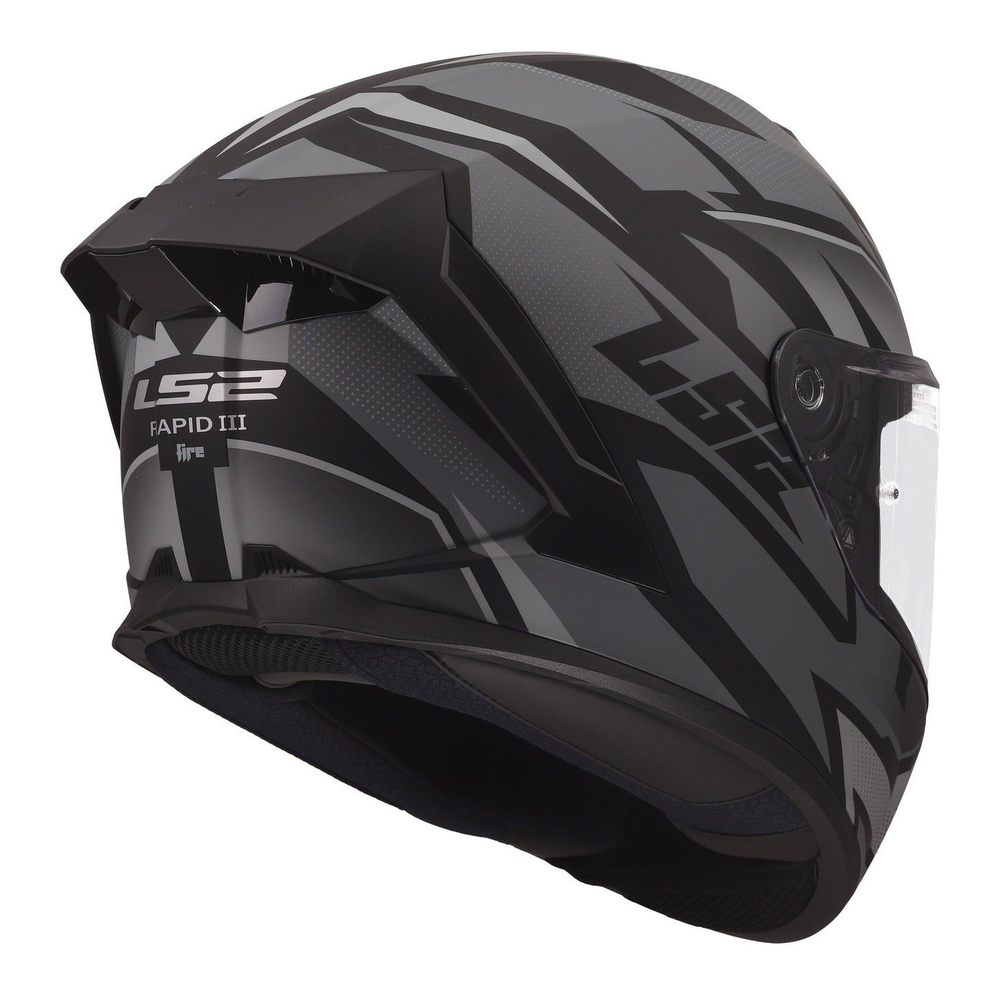LS2 FF820 Rapid III Xtrem Helmet - Black / Grey