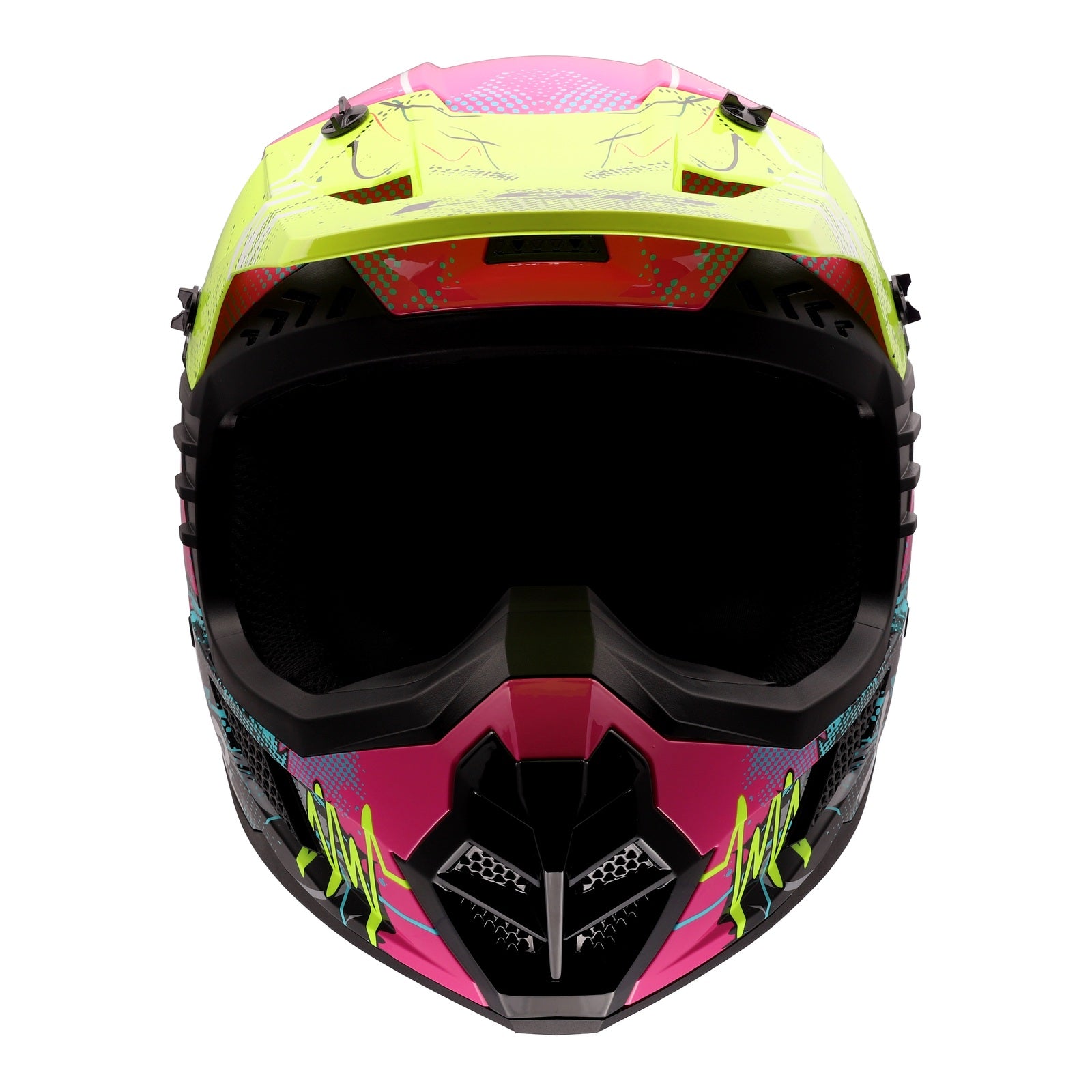 LS2 MX706J COZ Junior Gorilla Helmet - Gloss Purple 06