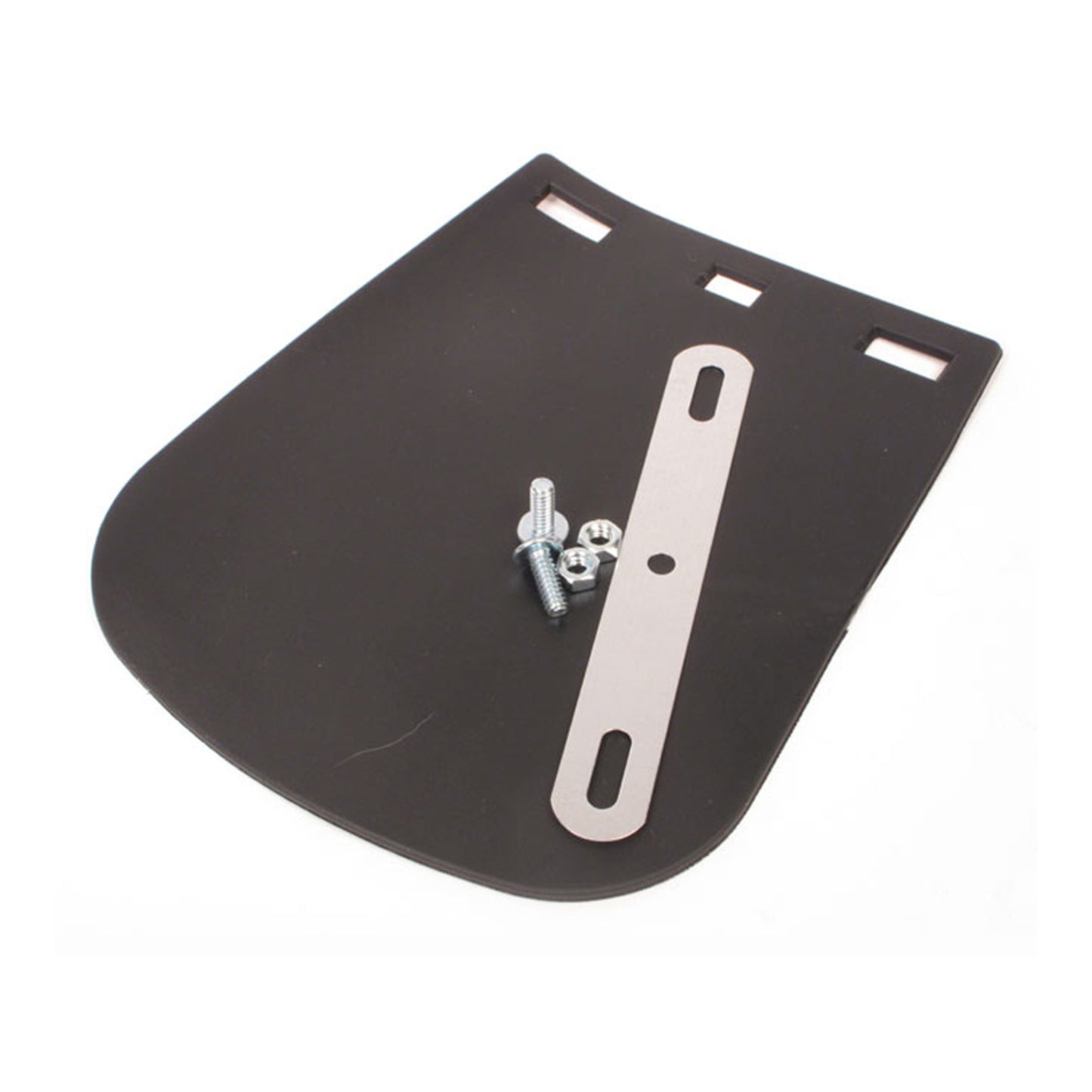 Whites Mud Flap - Black PVC (Large)